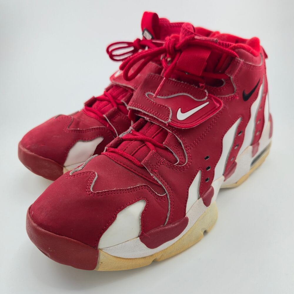 Nike Air DT Max 96  Varsity Red Men's Size 12 Red White 316408-600 Sneakers